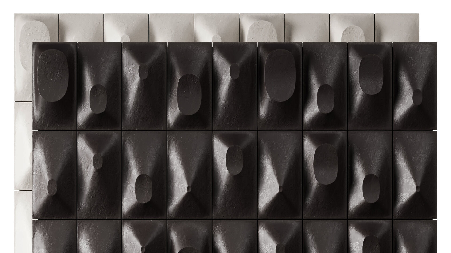 Wall art panel 06 LOuef centre dEtudes Ceramic 3D model_5