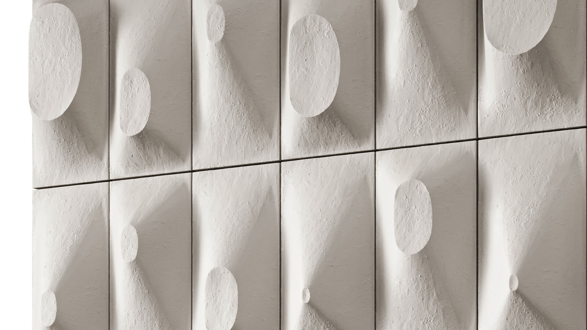 Wall art panel 06 LOuef centre dEtudes Ceramic 3D model_7