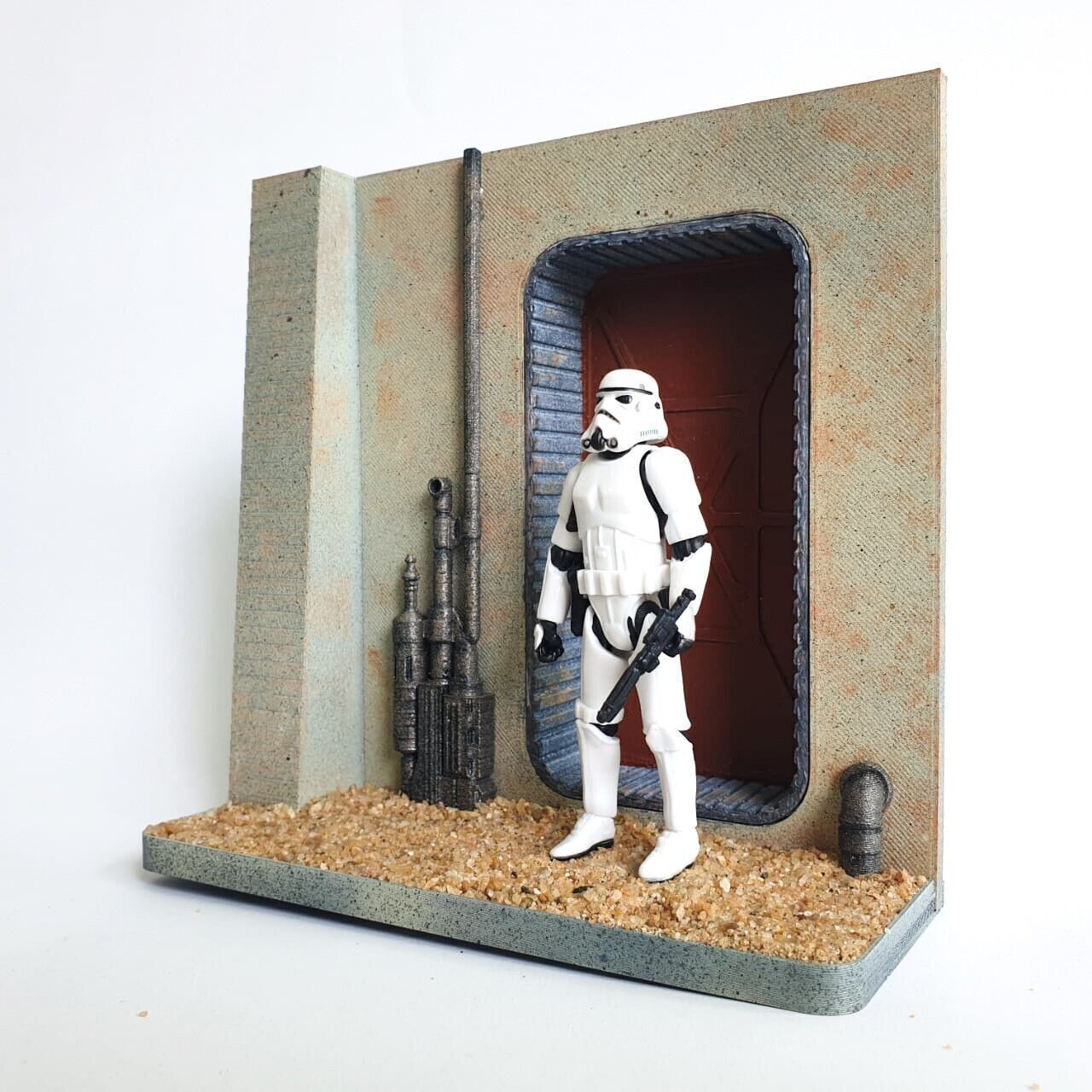 Star Wars Mos Eisley Diorama 3D print model_2