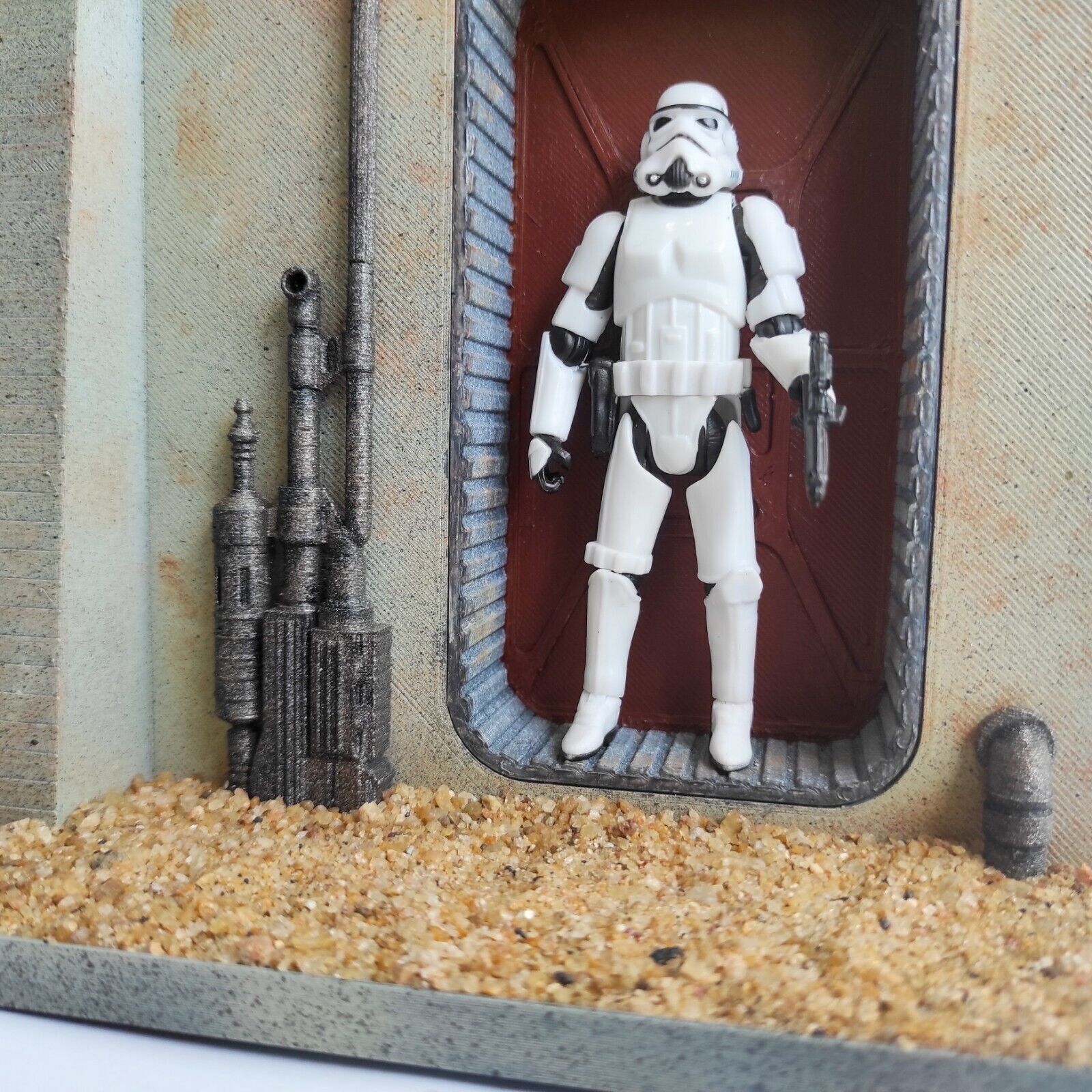 Star Wars Mos Eisley Diorama 3D print model_1