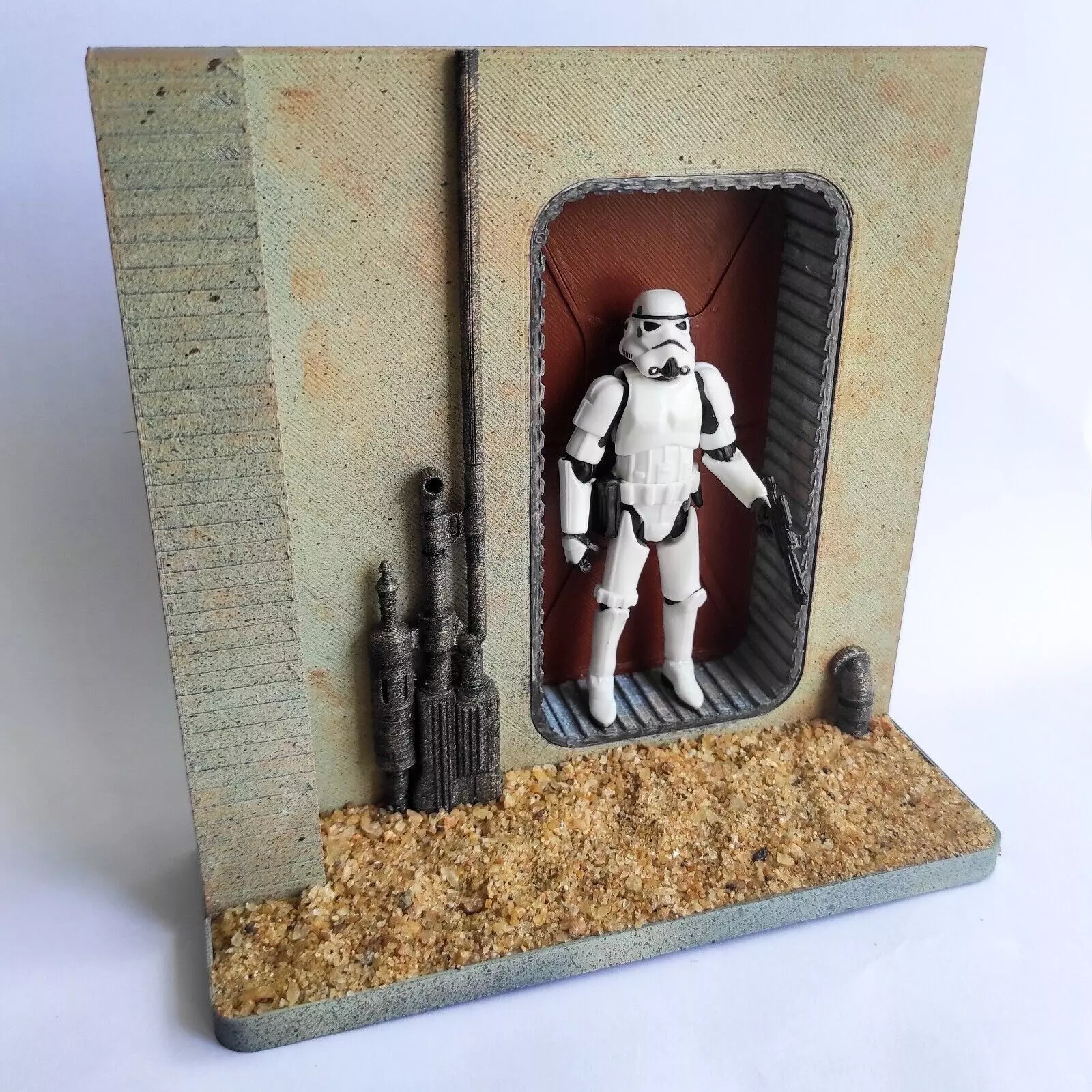 Star Wars Mos Eisley Diorama 3D print model_0