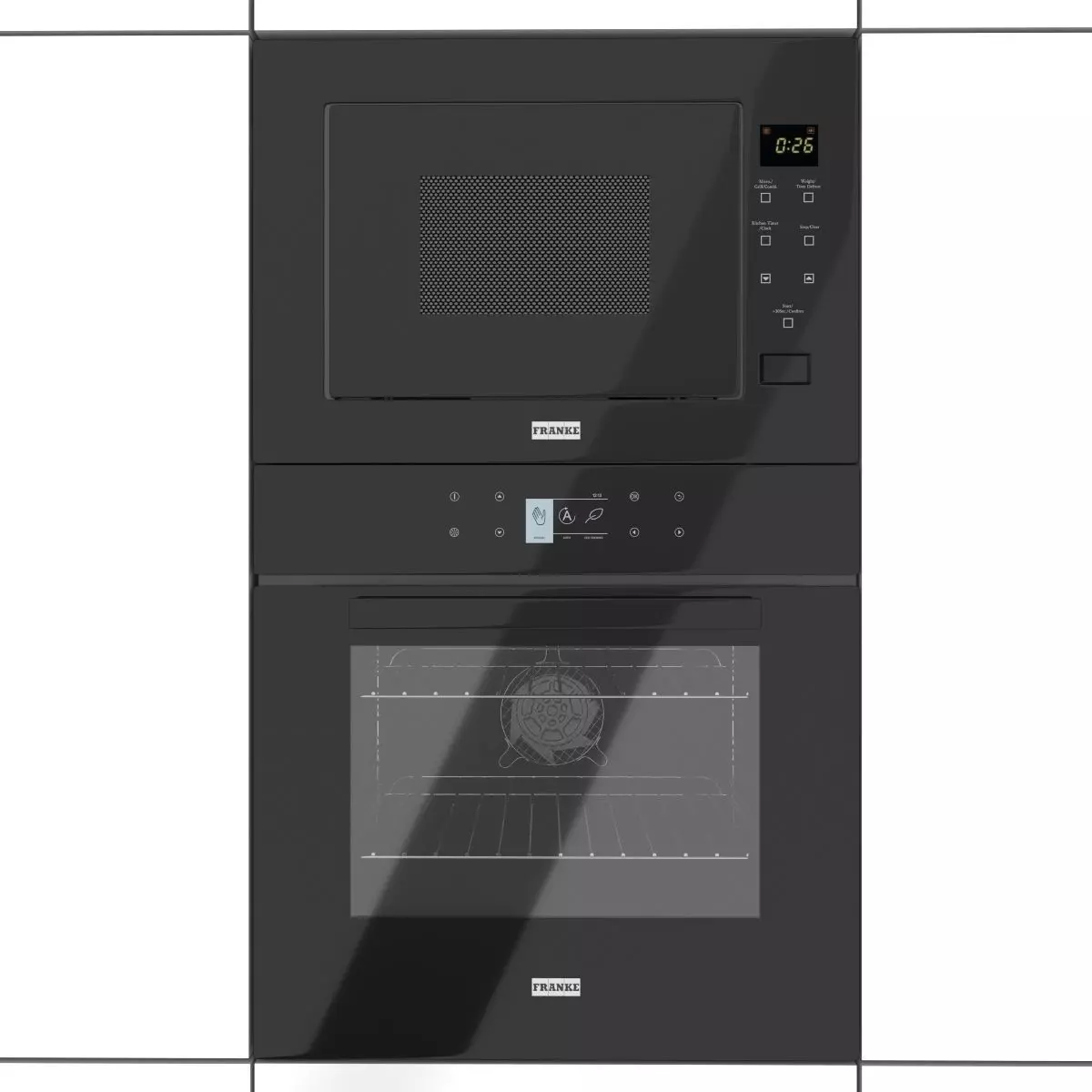 Franke New Crystal CR 913 and FMW 250 3D model