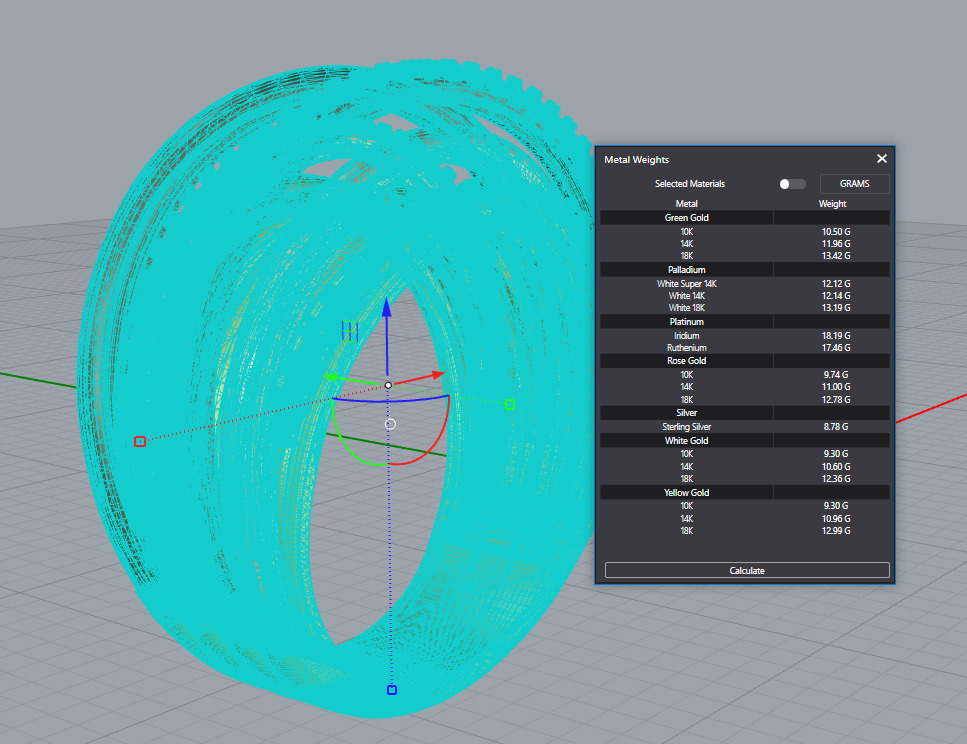 Ring - De Grisogono 3D print model_3