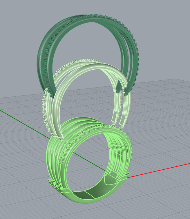 Ring - De Grisogono 3D print model_6