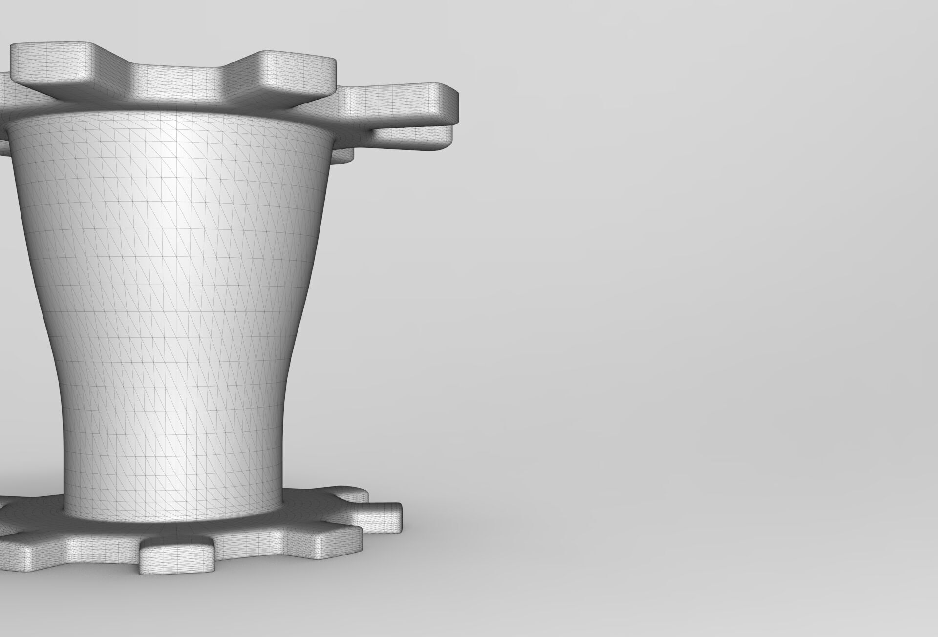 Opu Table Low-poly 3D model_6