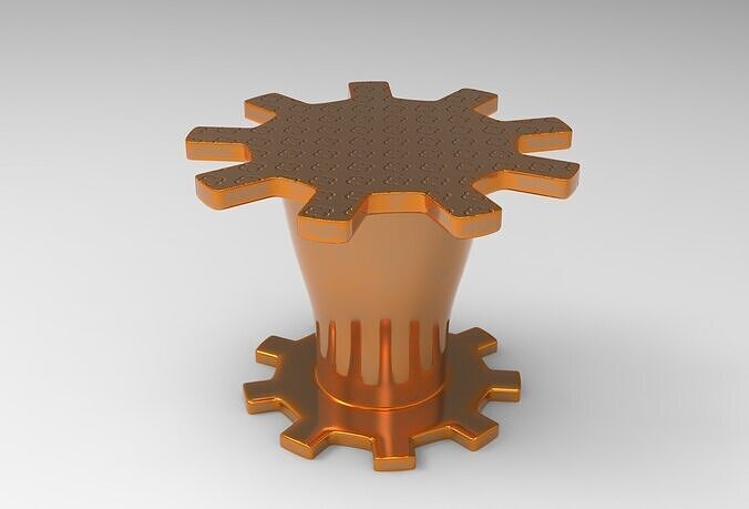 Opu Table Low-poly 3D model