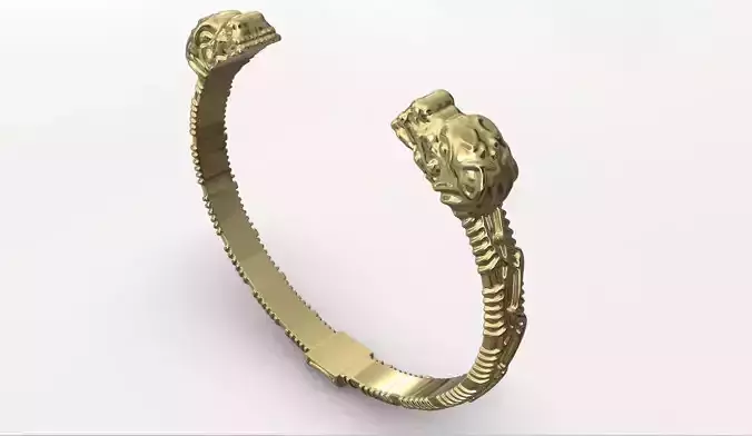 Viking dragon bracelet