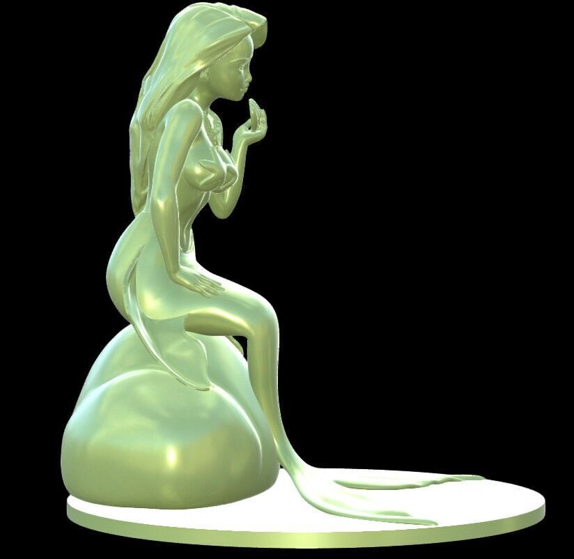 Sexy Little Mermaid 3D print model_5