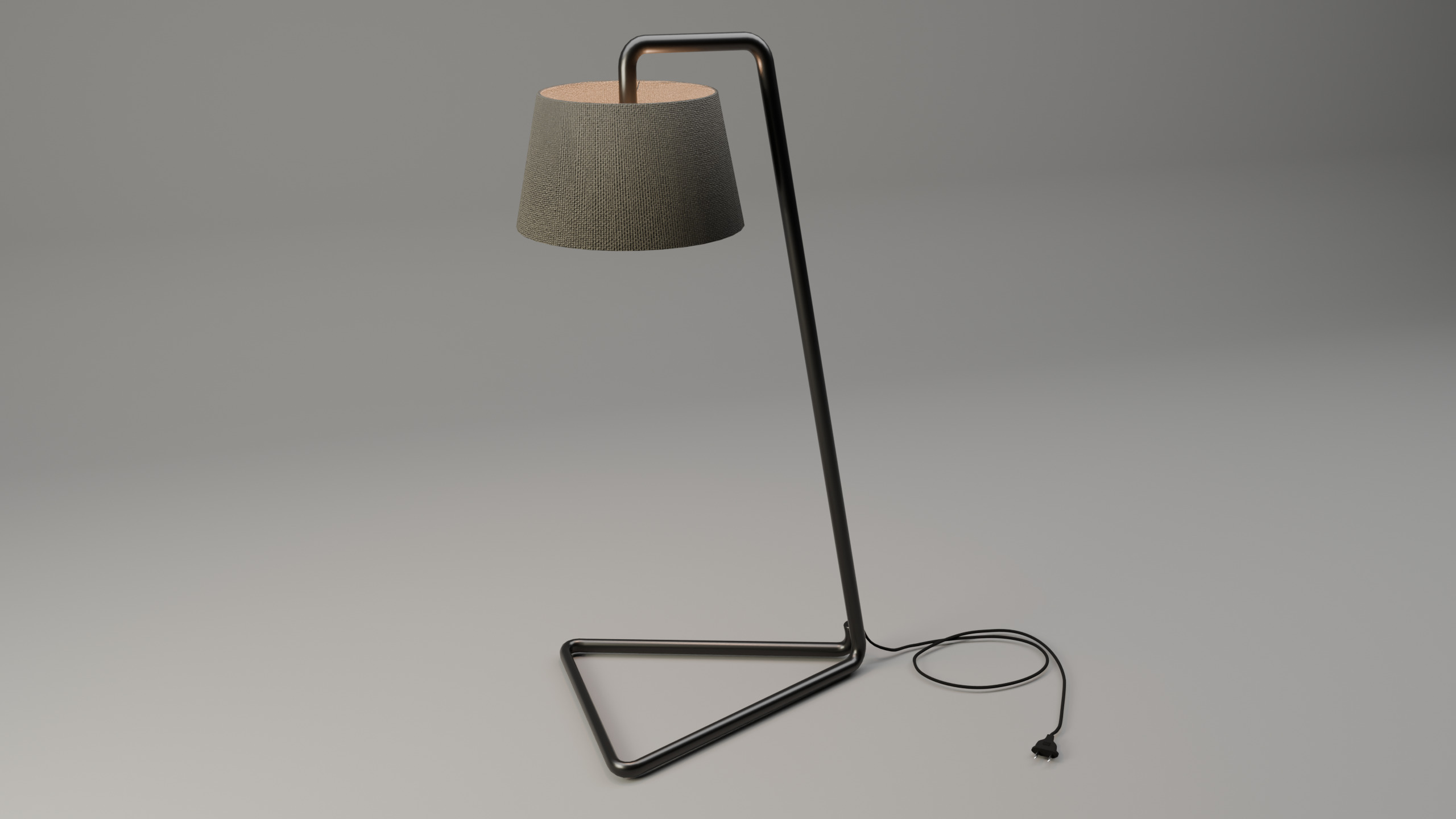 Floor Lamp 3D model_3