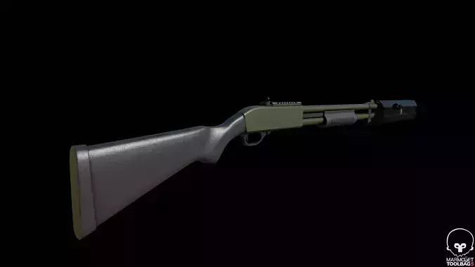 Remington 870 shotgun 