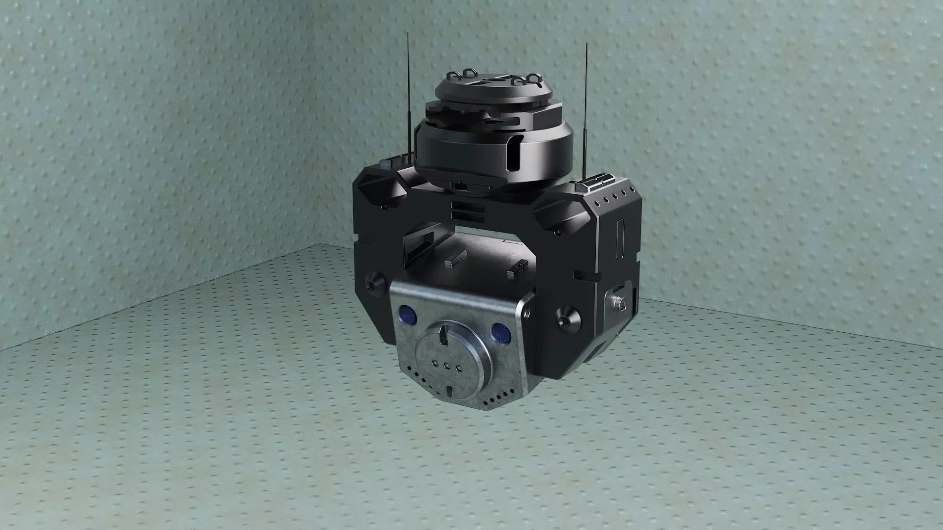 camera dron vol2 scifi planet astro 3D model_0