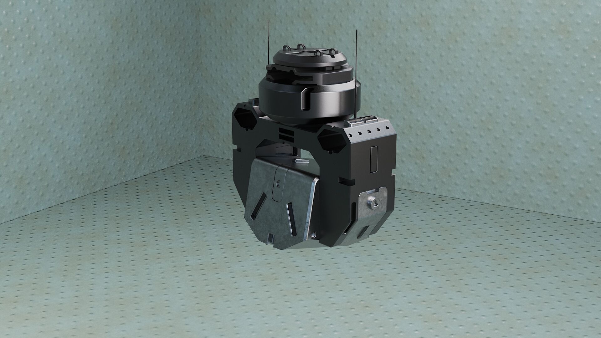 camera dron vol2 scifi planet astro 3D model_3