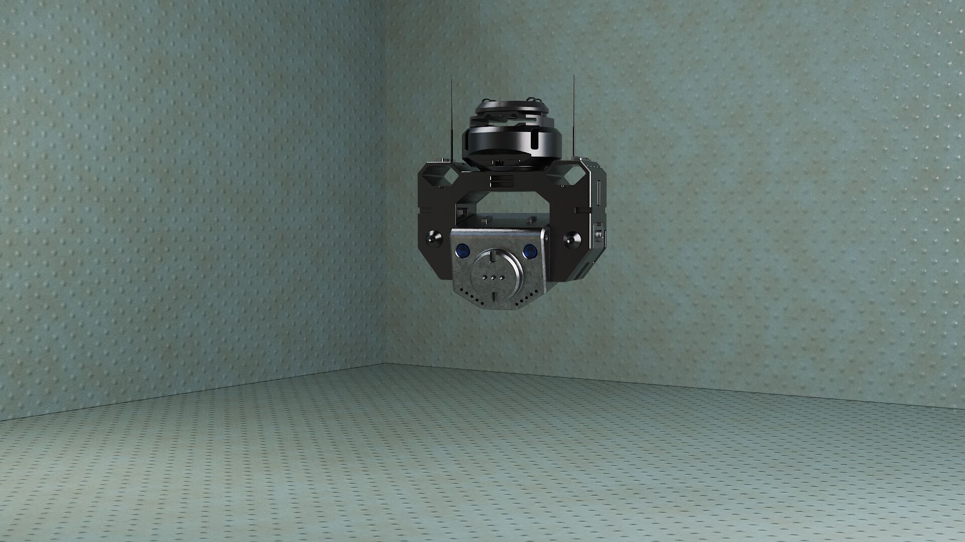 camera dron vol2 scifi planet astro 3D model_10