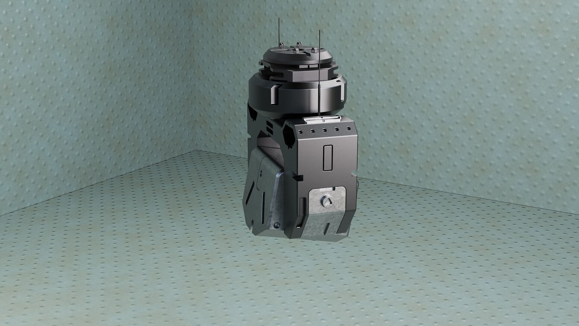 camera dron vol2 scifi planet astro 3D model_2