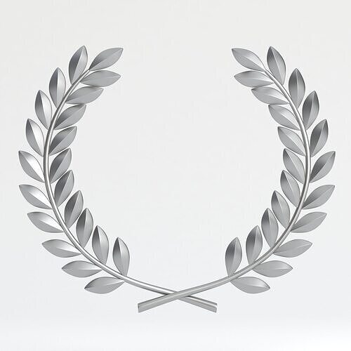 Laurel Wreath Silver 3D model