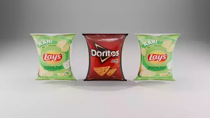 Chips 3D Model