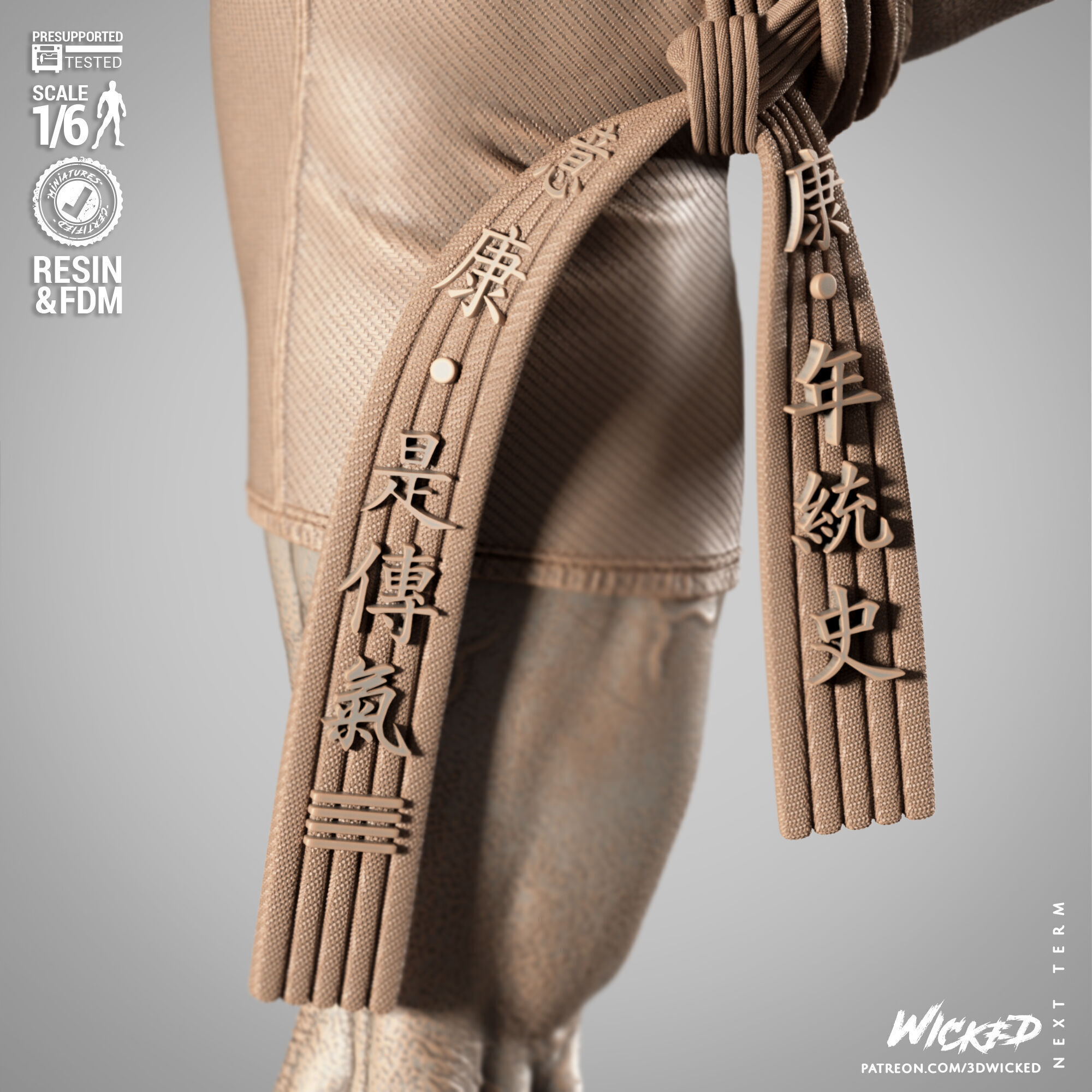 Wicked Movies Frank Dux Sculpture 3D print model_57