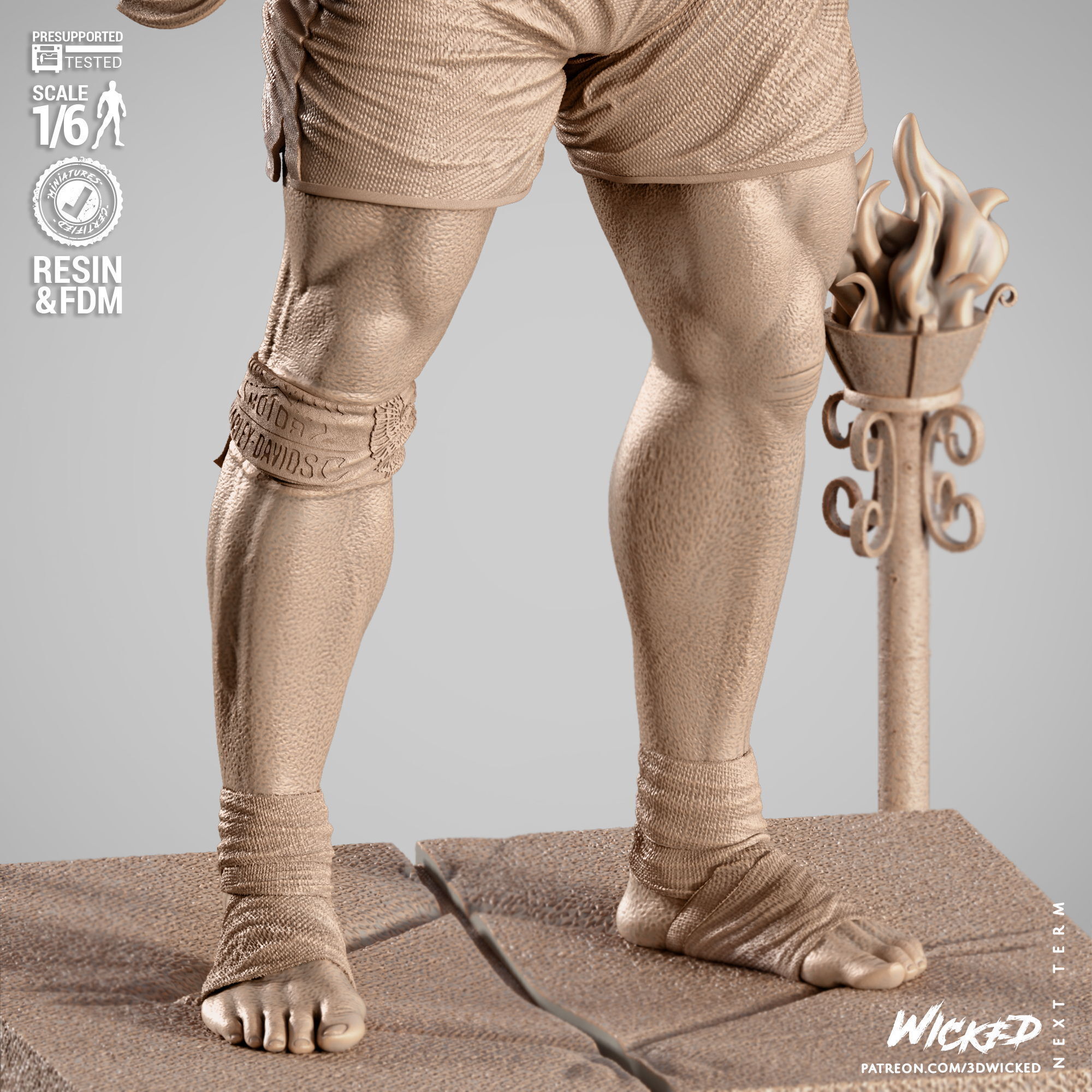 Wicked Movies Chong Li Sculpture 3D print model_15