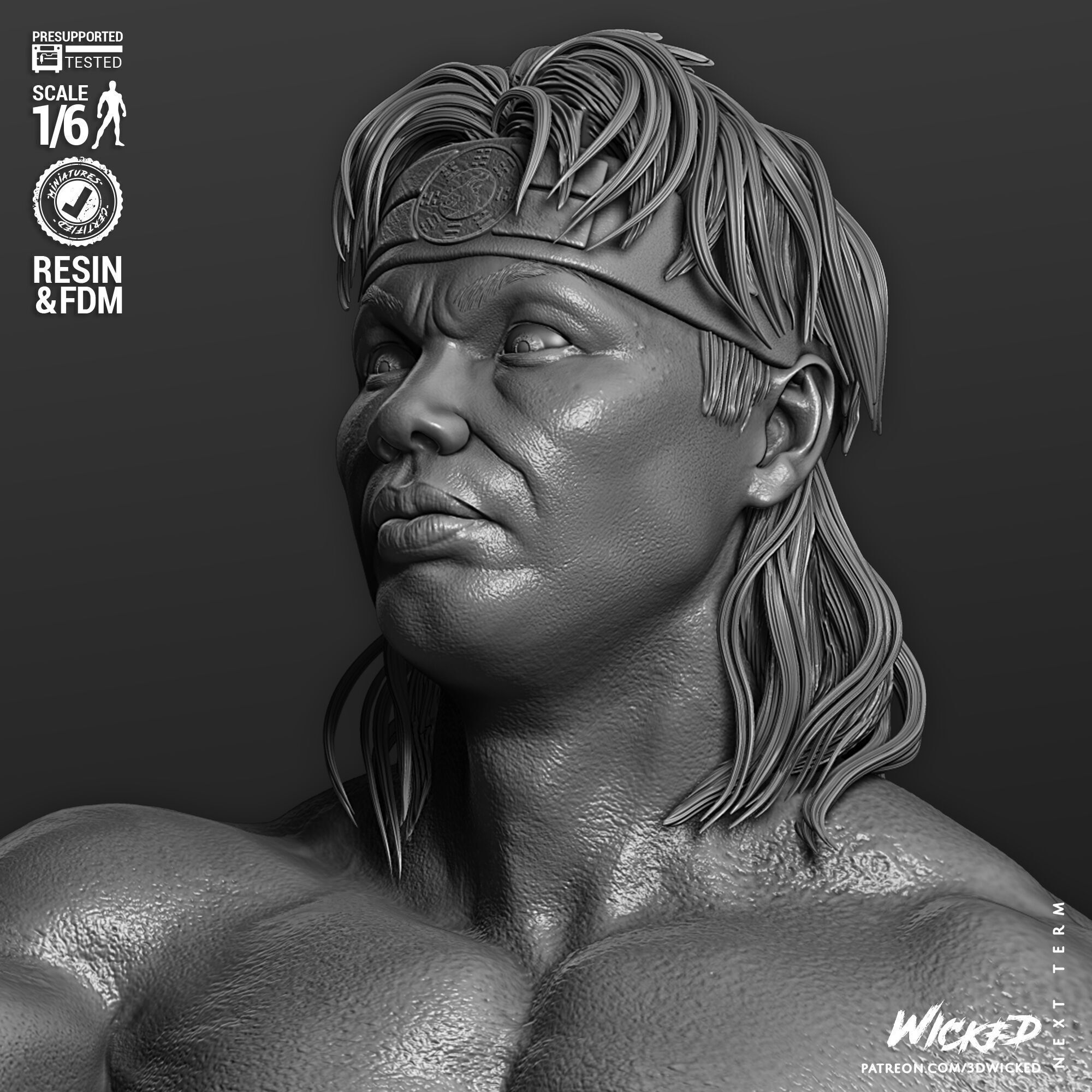 Wicked Movies Chong Li Sculpture 3D print model_39
