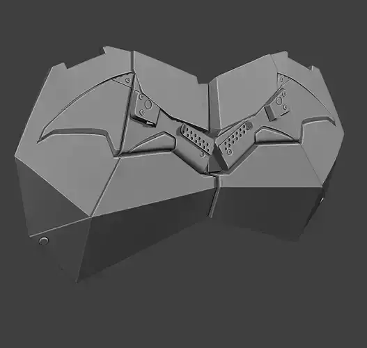 the batman 2022 chest with tactical blade