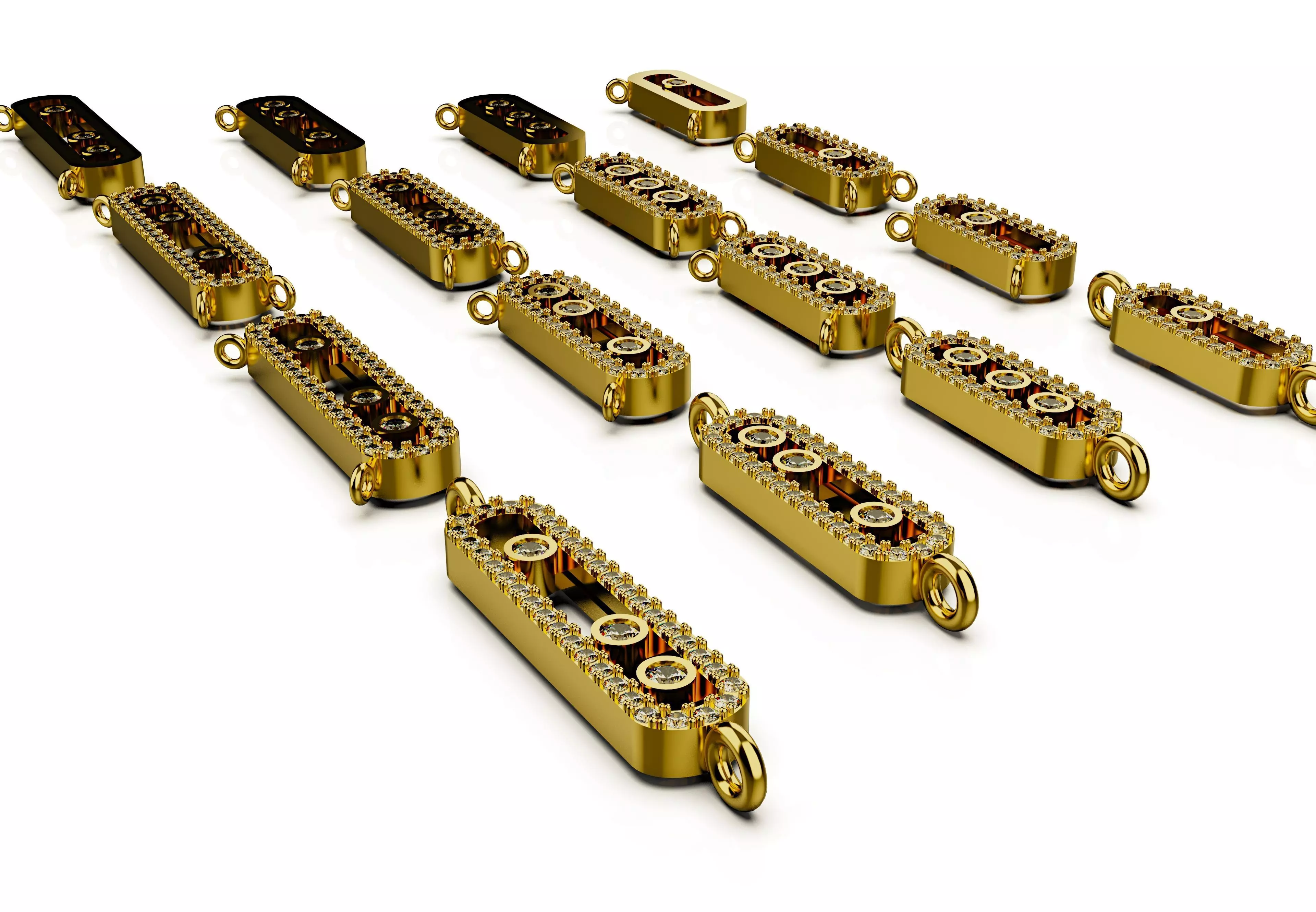 Messika sets 3D print model_2