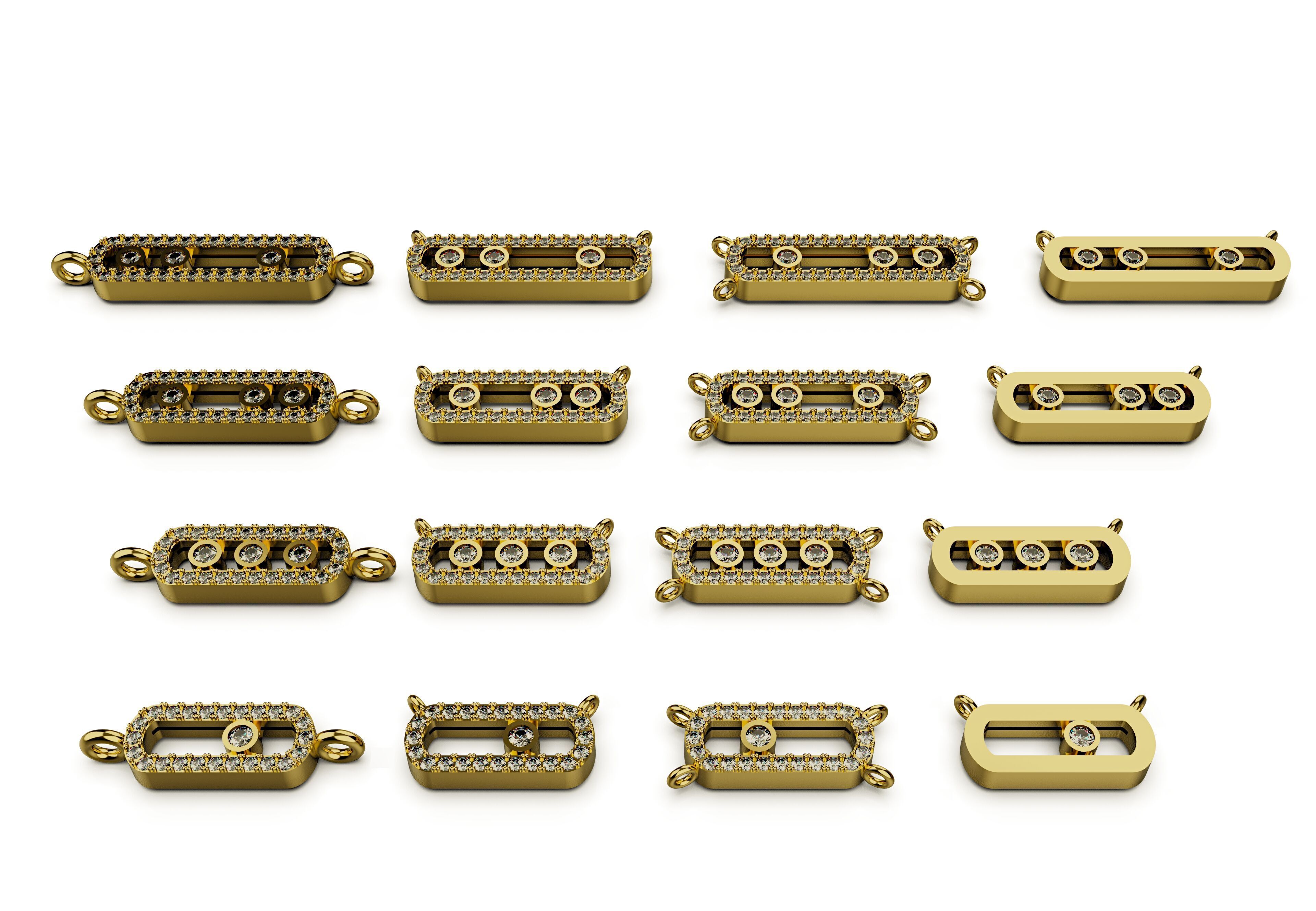 Messika sets 3D print model_1