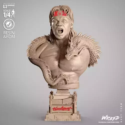 Wicked Movies Chong Li Portrait Bust