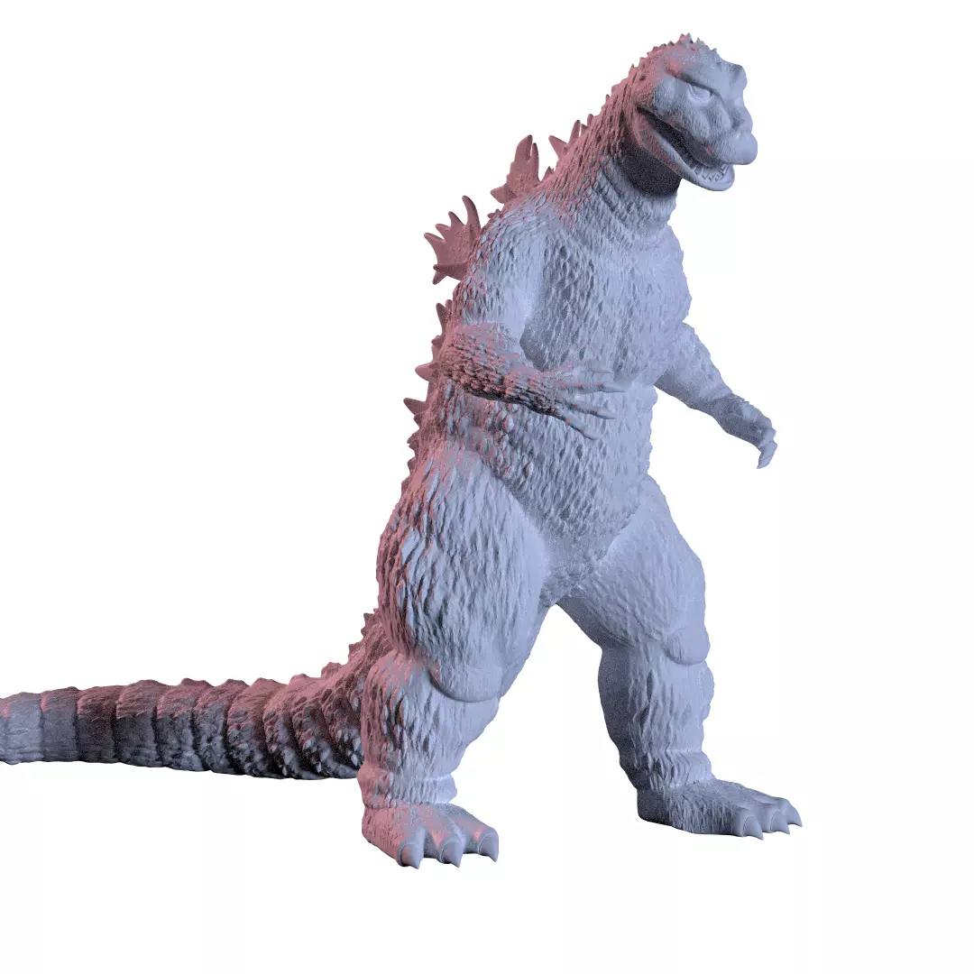 Godzilla 1957 suit incident 3D print model_0