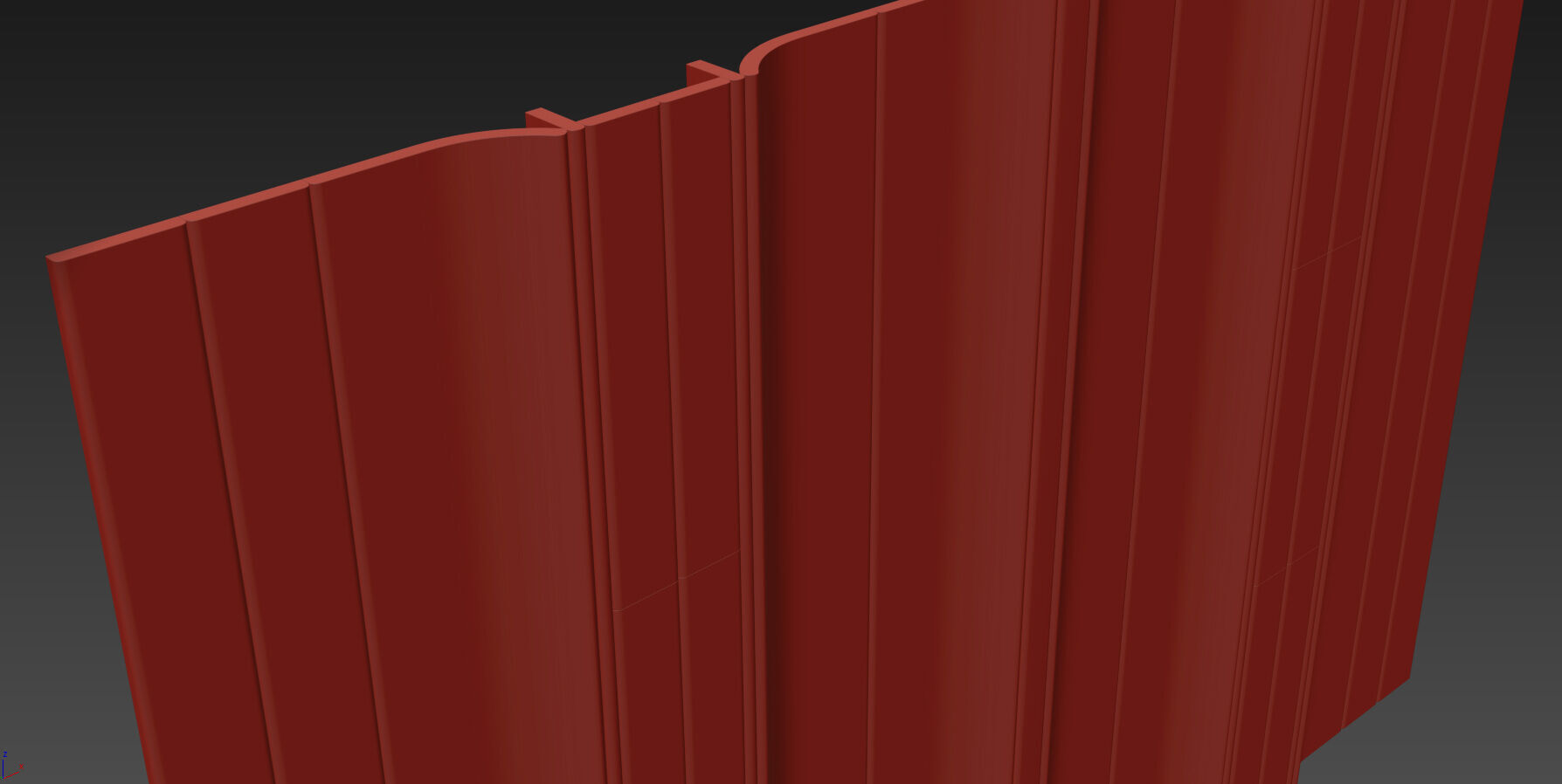 Decorative V38 Wall Panels 3D model_8