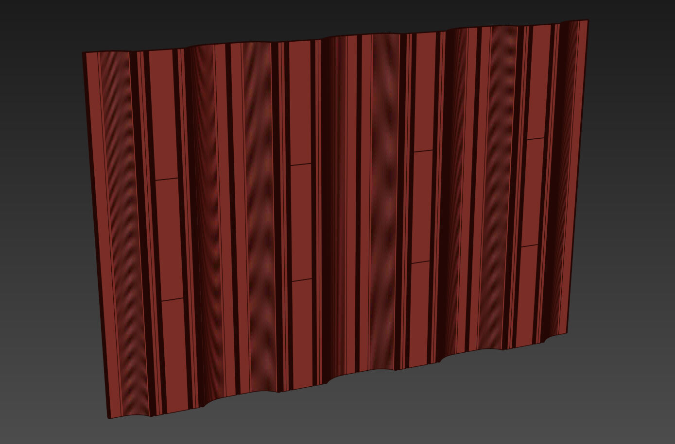 Decorative V41 Wall Panels 3D model_6