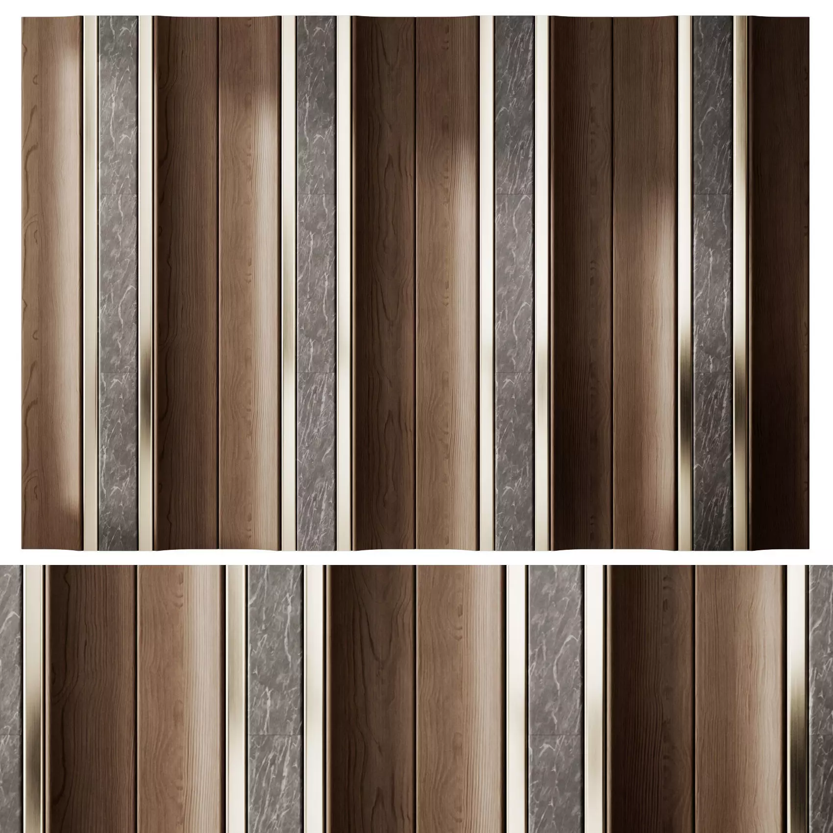 Decorative V41 Wall Panels 3D model_0