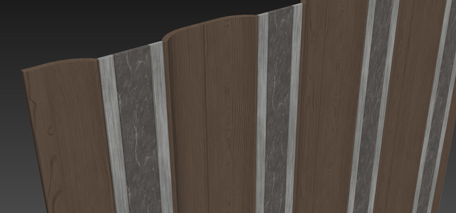 Decorative V41 Wall Panels 3D model_7