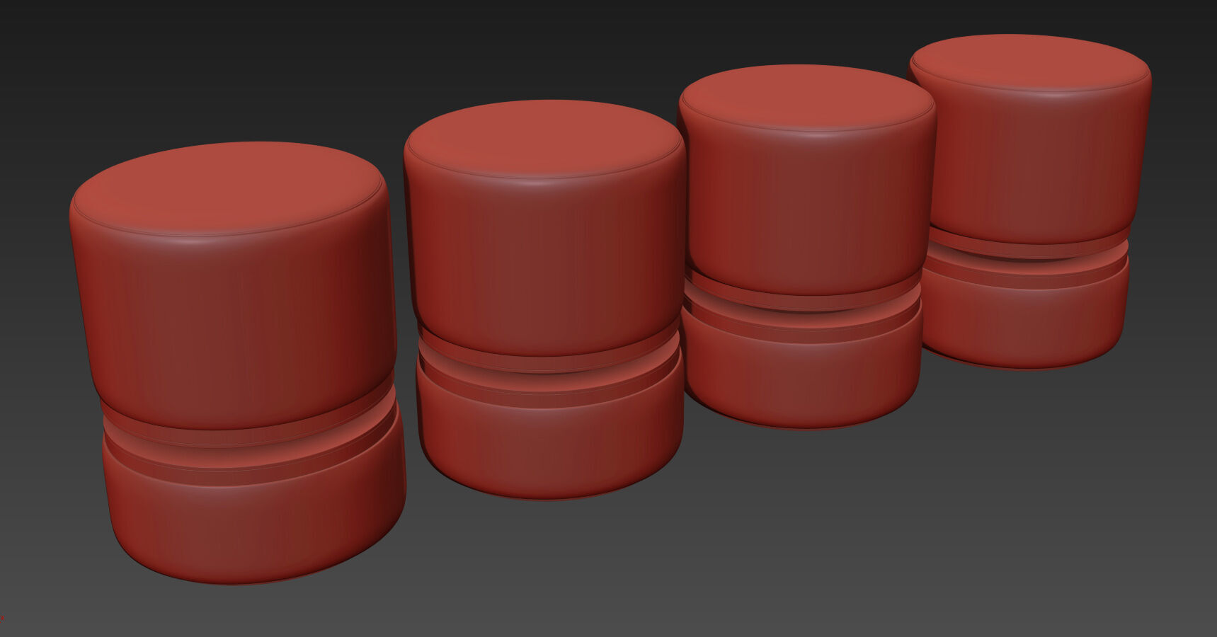 Houston Stool By Frato 3D model_8