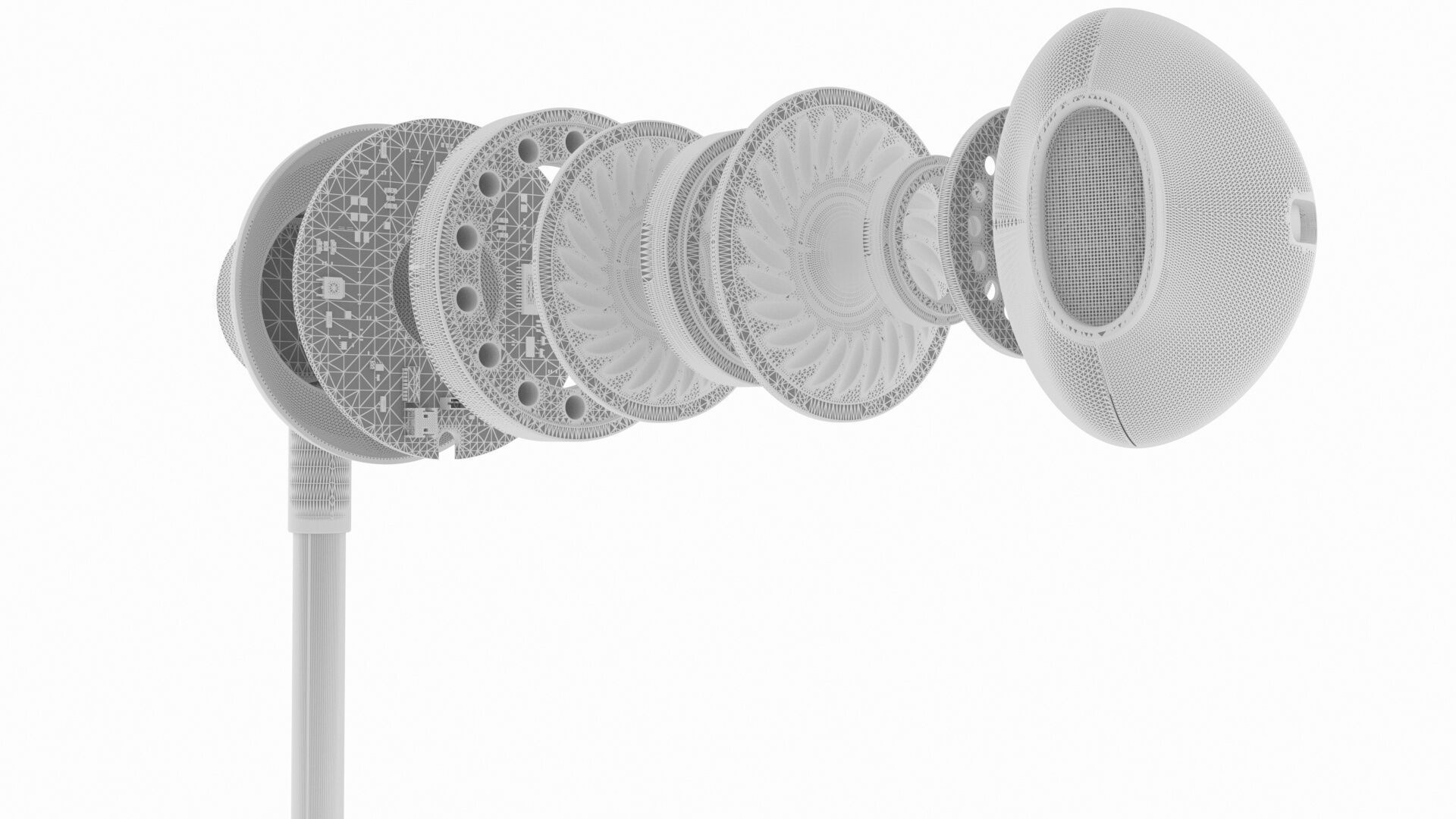 Headset Structure 1 3D model_10