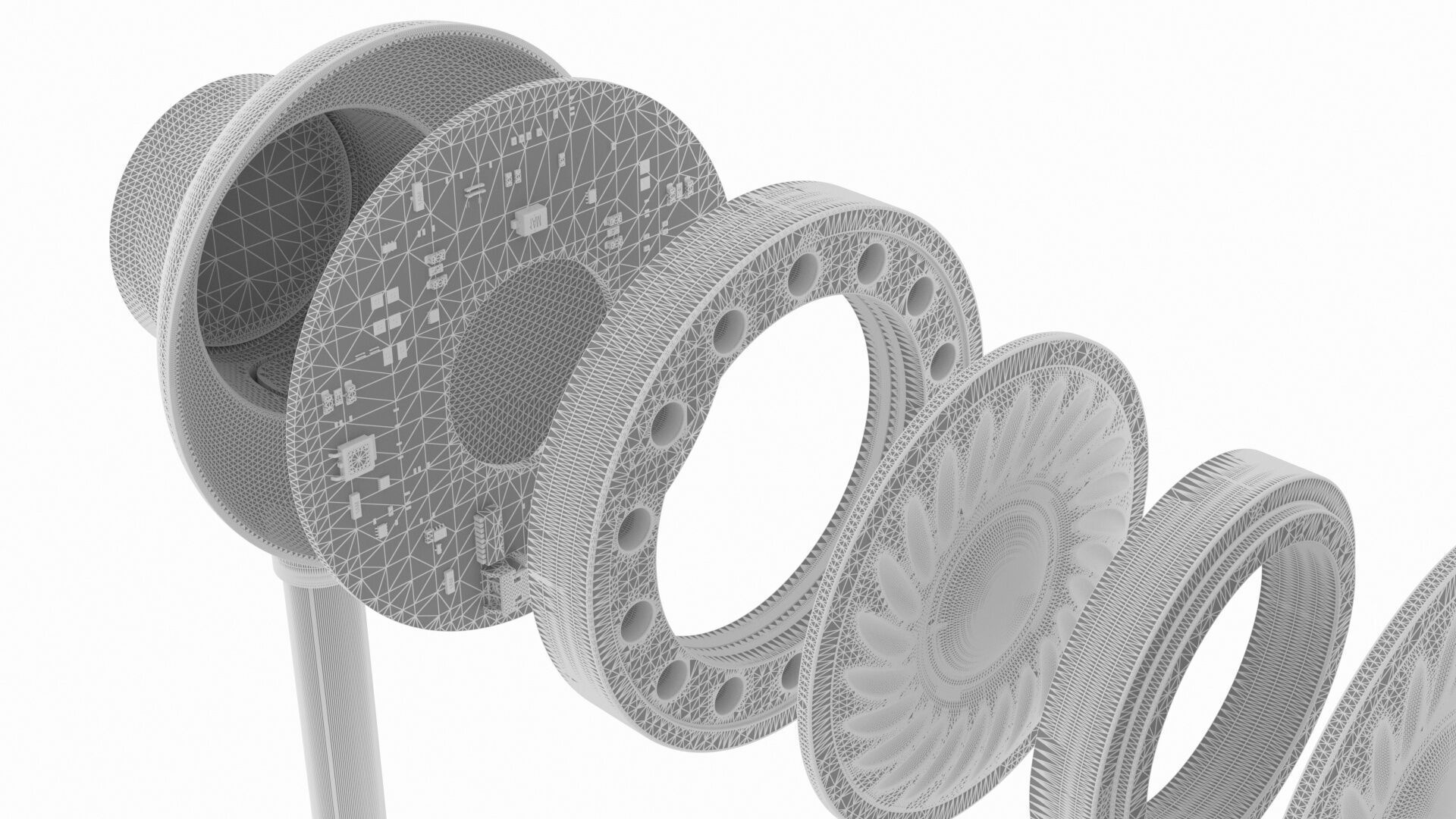 Headset Structure 1 3D model_15