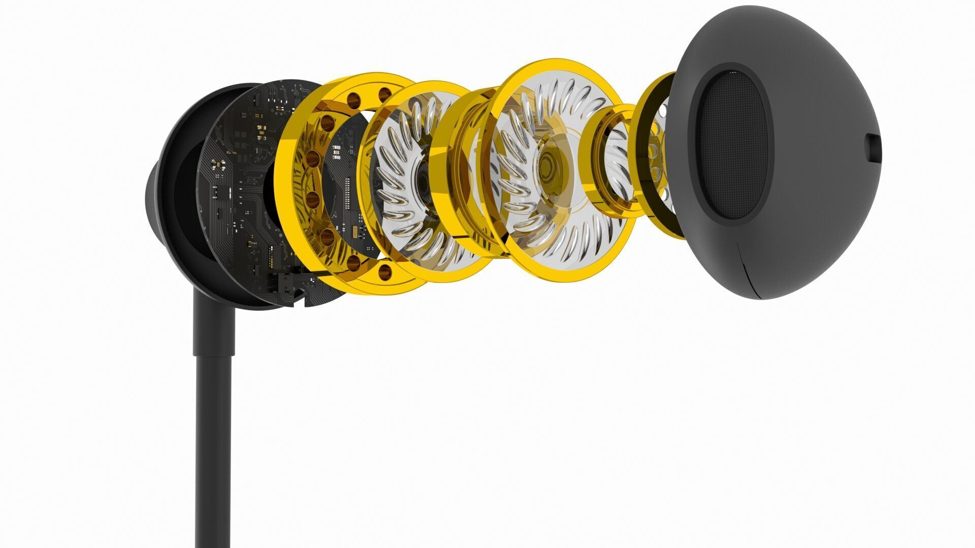 Headset Structure 1 3D model_2