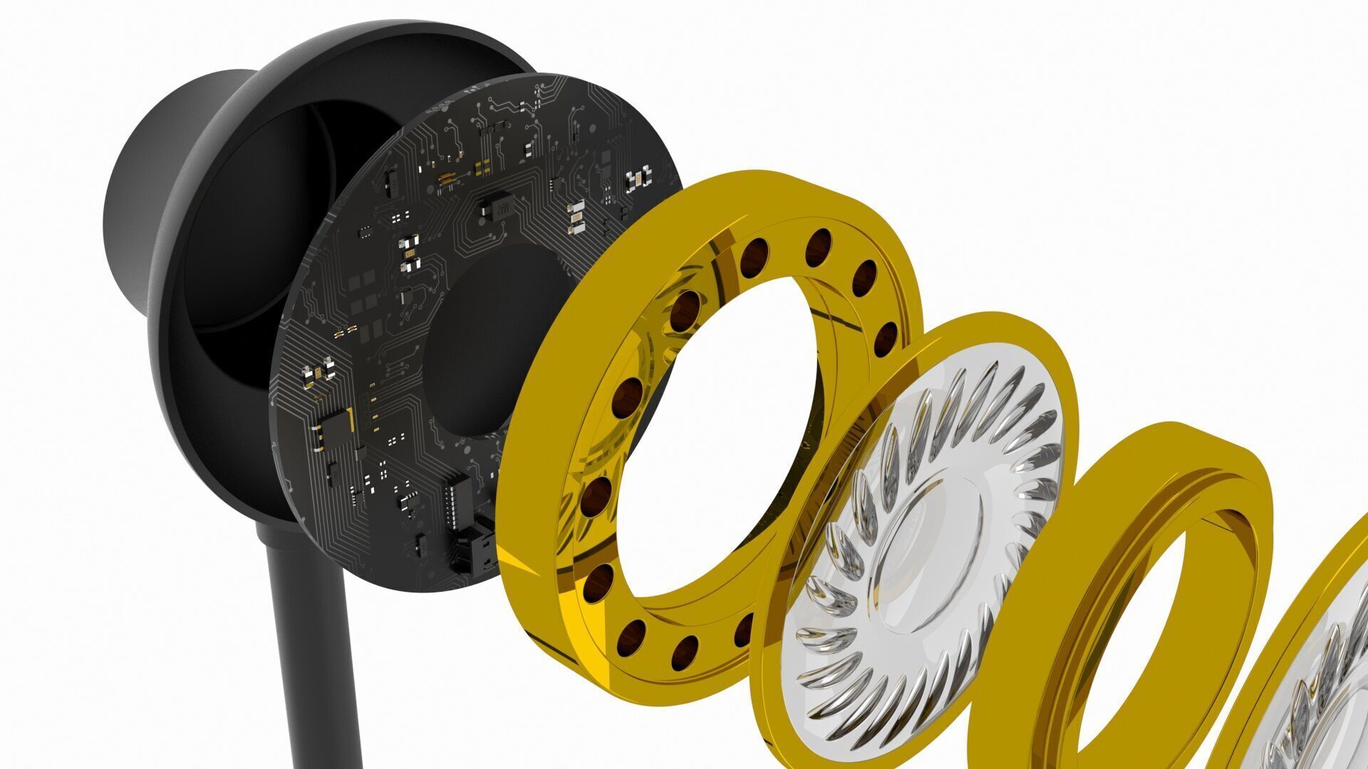 Headset Structure 1 3D model_9