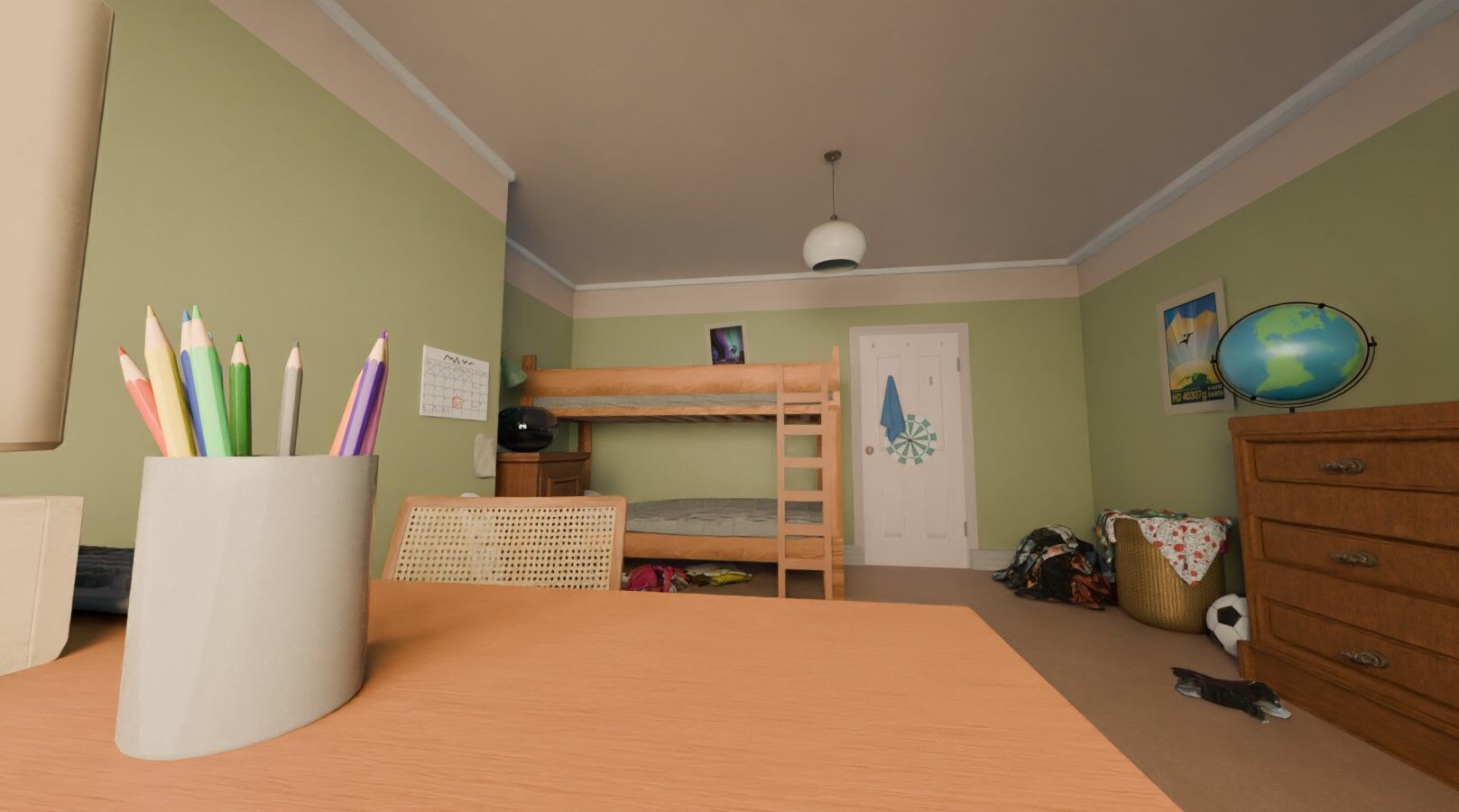 Gumball house design Project Blender 3D model_14