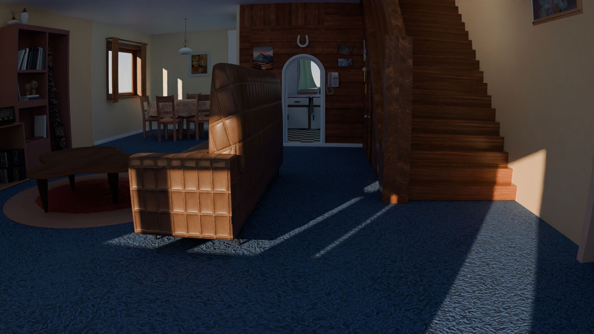 Gumball house design Project Blender 3D model_2