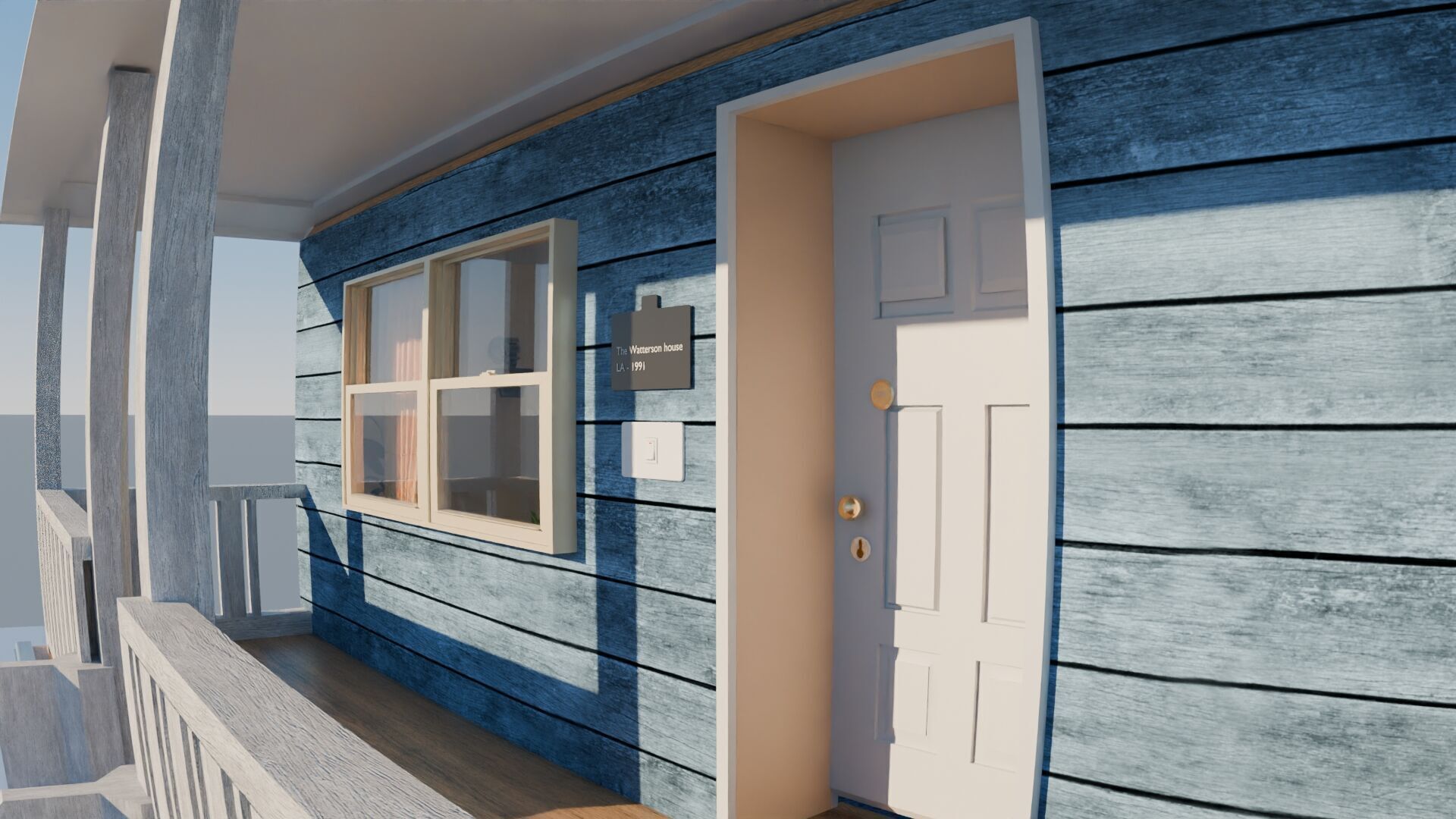 Gumball house design Project Blender 3D model_1