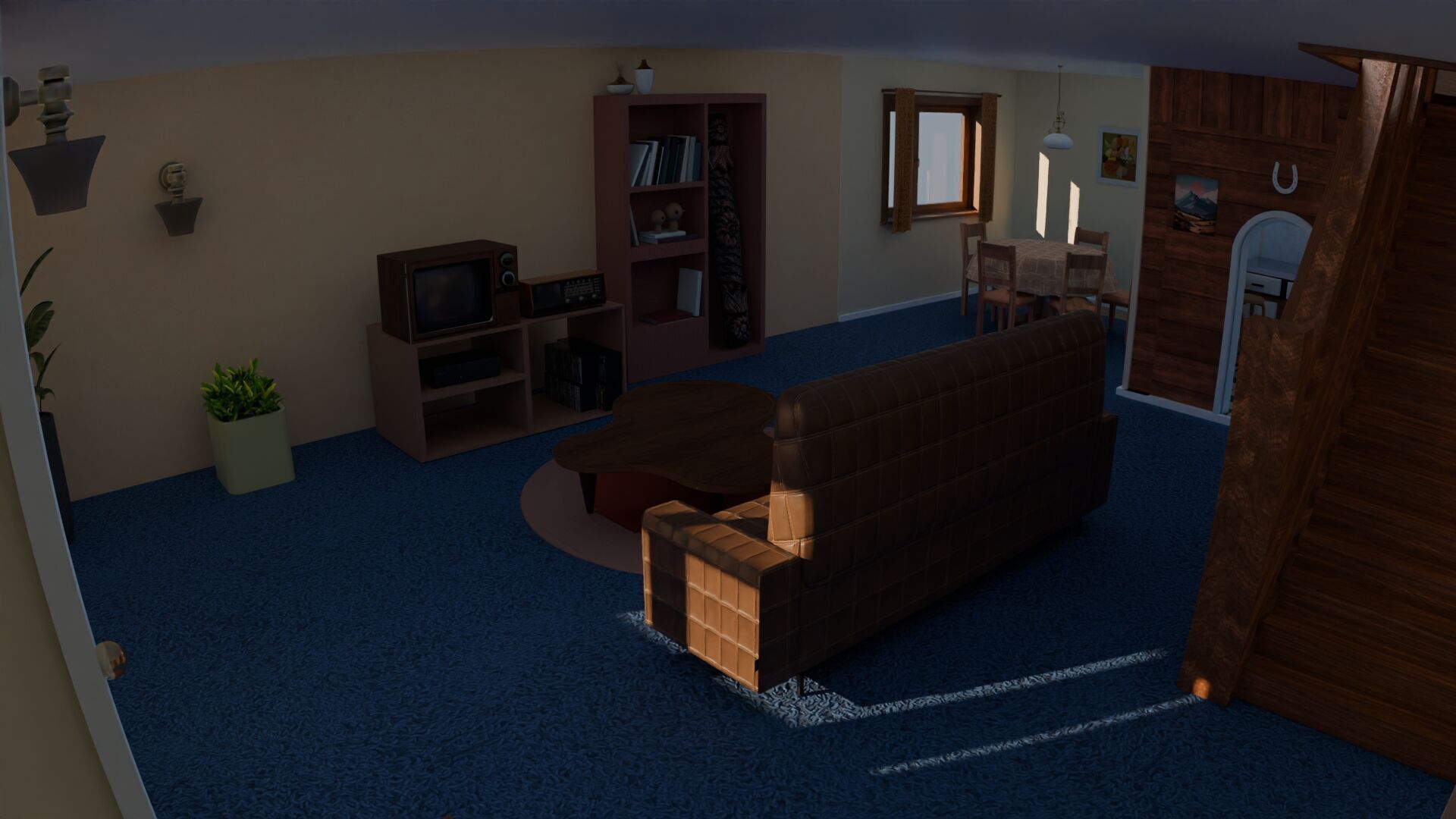 Gumball house design Project Blender 3D model_3