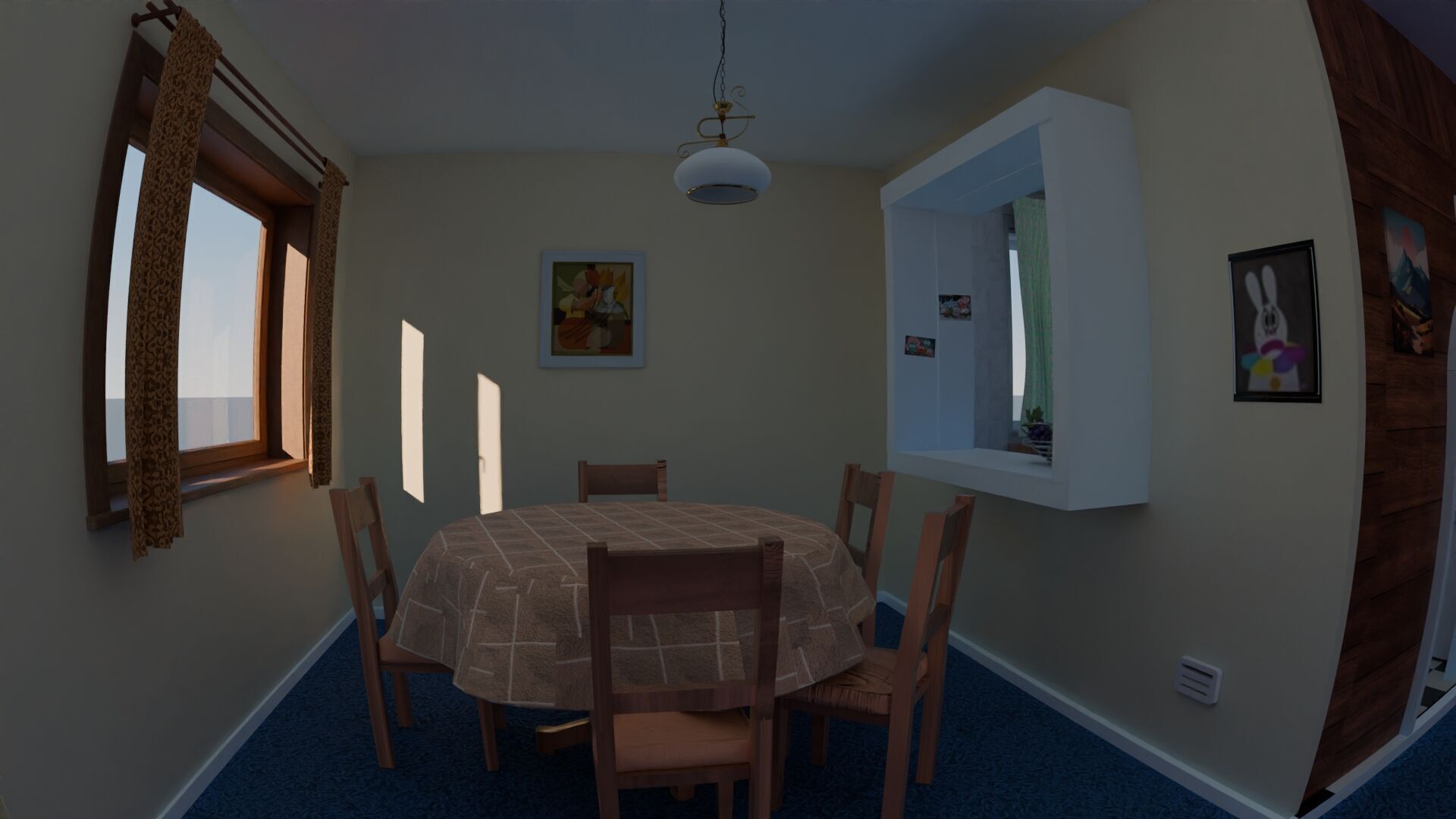 Gumball house design Project Blender 3D model_8