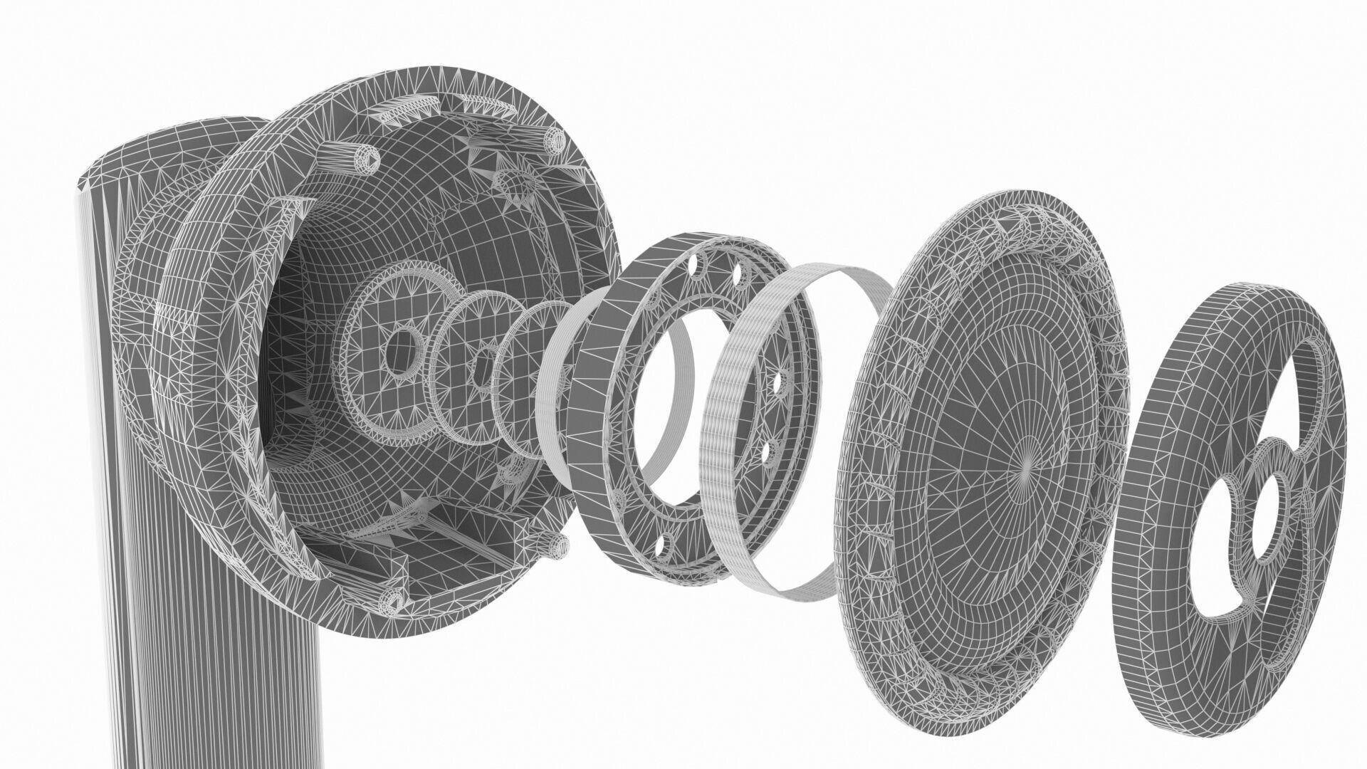 Headset Structure 2 3D model_17