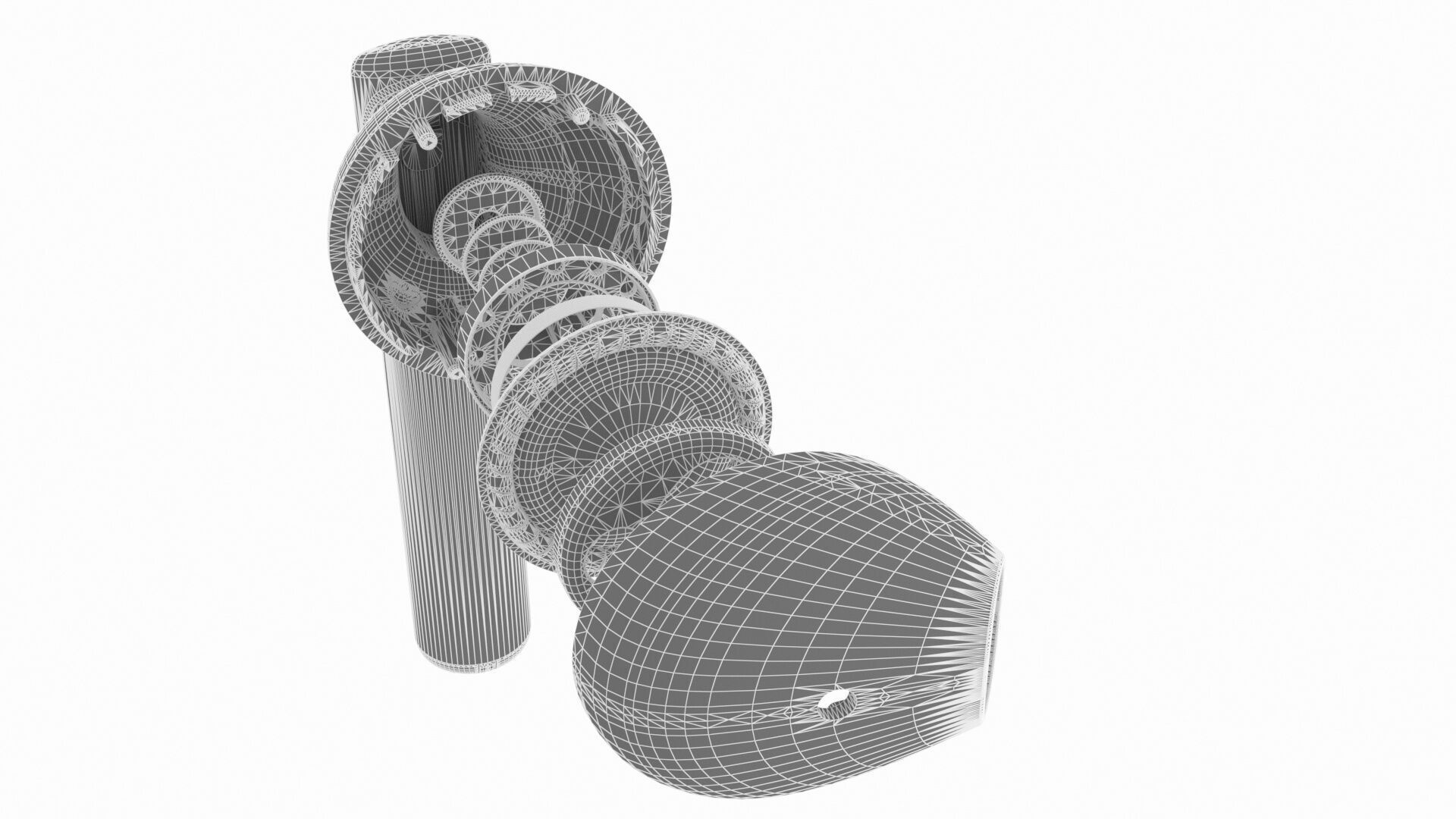 Headset Structure 2 3D model_12