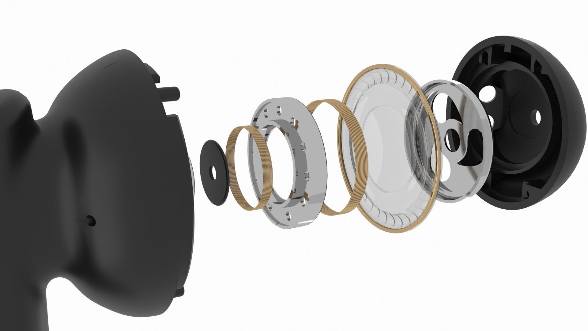 Headset Structure 2 3D model_6