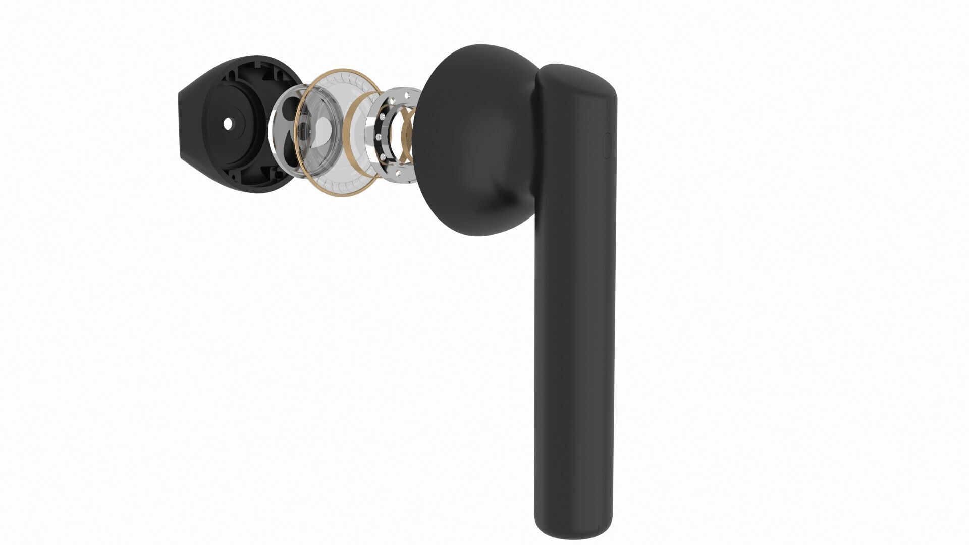 Headset Structure 2 3D model_4