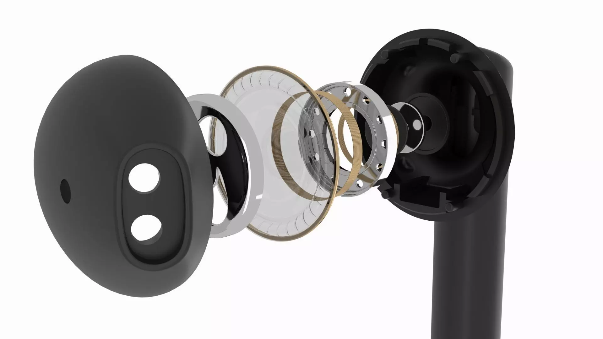 Headset Structure 2 3D model_0