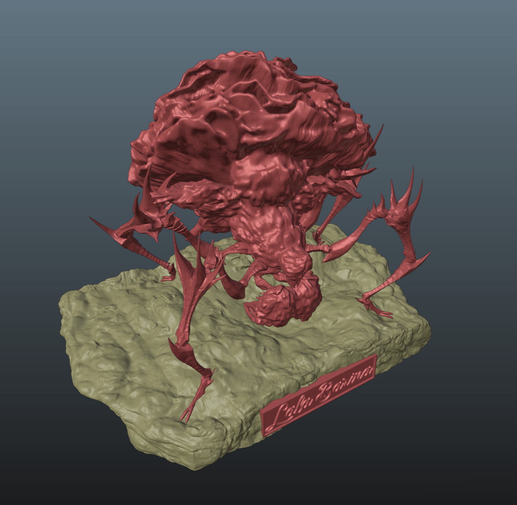 Monster Hunter Wilds Lala Barina 3D print model_6