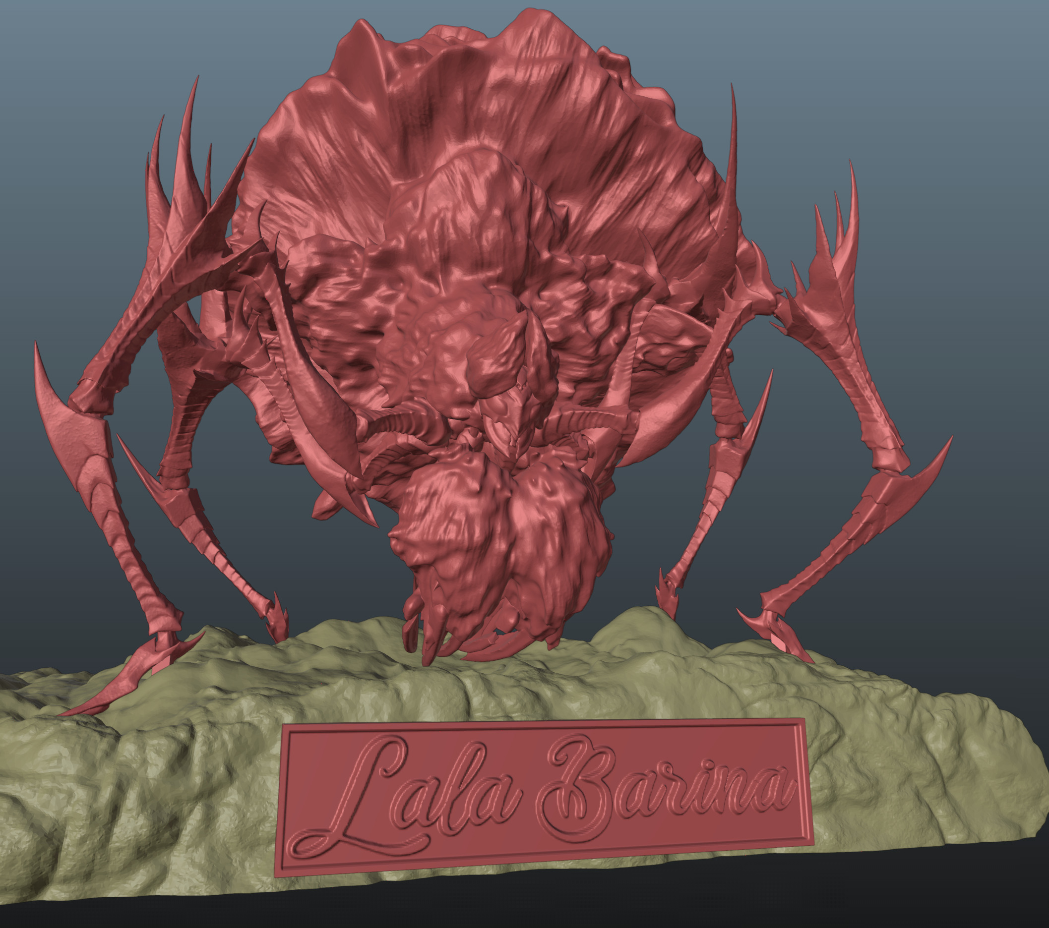 Monster Hunter Wilds Lala Barina 3D print model_5