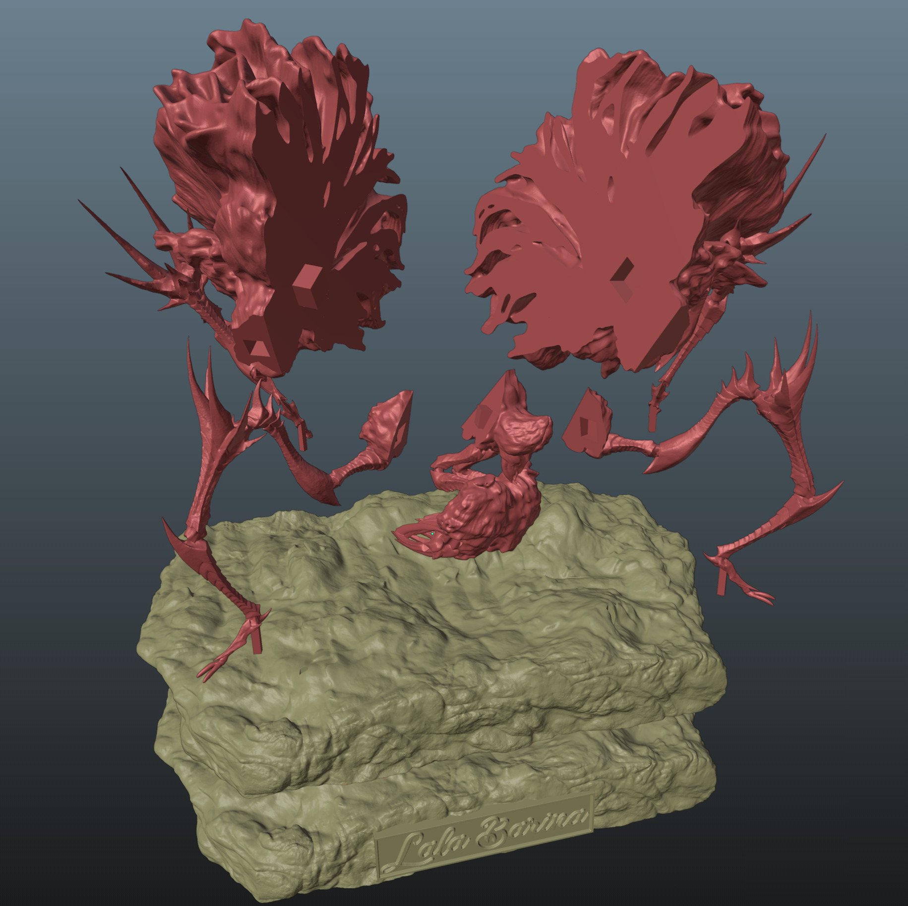 Monster Hunter Wilds Lala Barina 3D print model_7